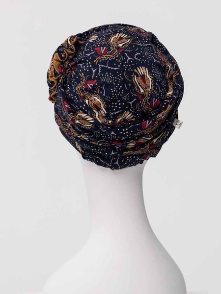 Hovedbilde Hodeplagg HocLotus Turban Printed 