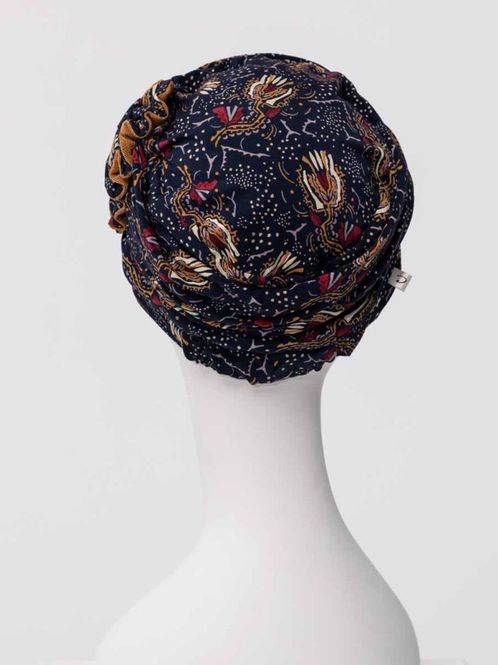 Hovedbilde Hodeplagg HocLotus Turban Printed 