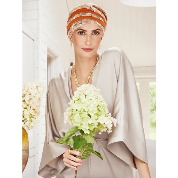 Hovedbilde Hodeplagg HocShanti Turban w. Print 