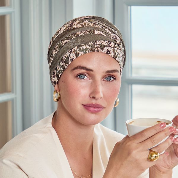 Hovedbilde Hodeplagg HocShanti Turban w. Print 