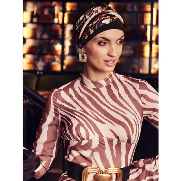 Hovedbilde Hodeplagg Scarlett Boho Turban set 