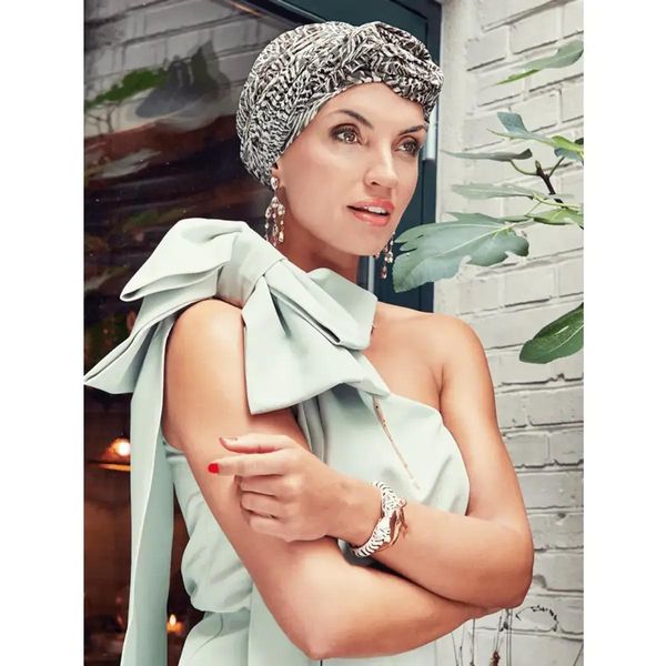 Hovedbilde Hodeplagg Amber Boho Turban - 