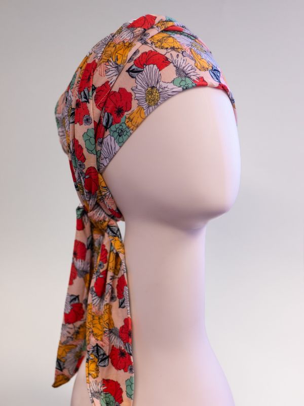 Hodeplagg The Softie Wrap print