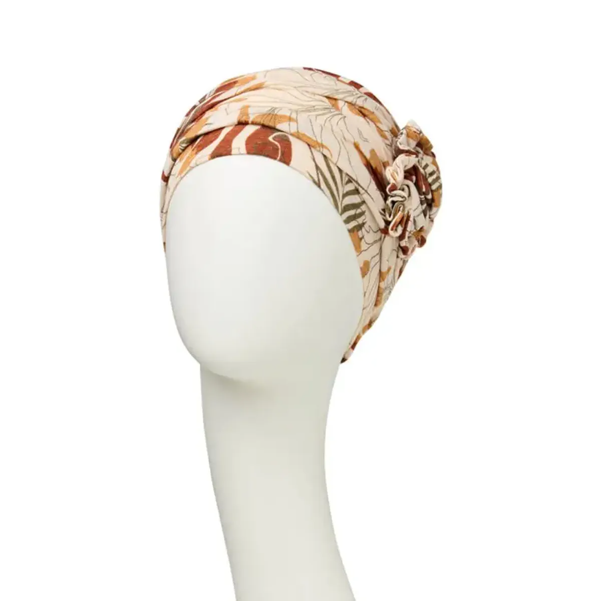 Huvudbonad Lotus Turban tPrinted Linen